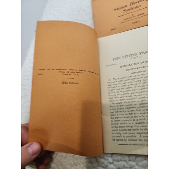 International correspondent schools Steam, Pipe Training Books From World War 2 - Picture 6 of 10